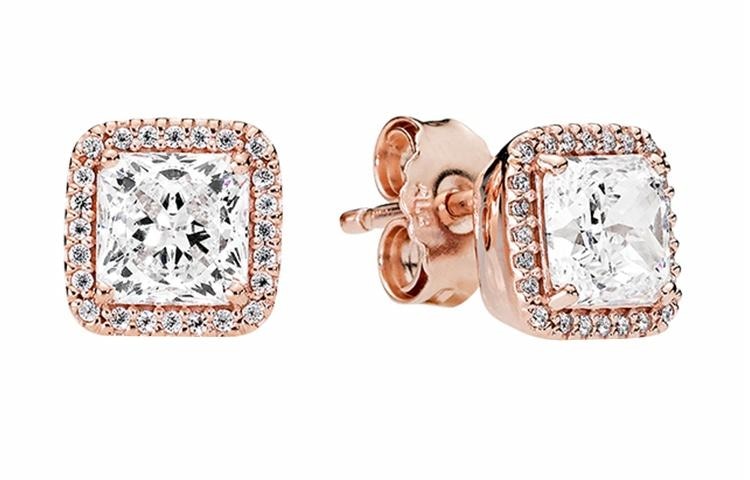 Pandora/潘多拉 Pandora Rose Series Earrings
