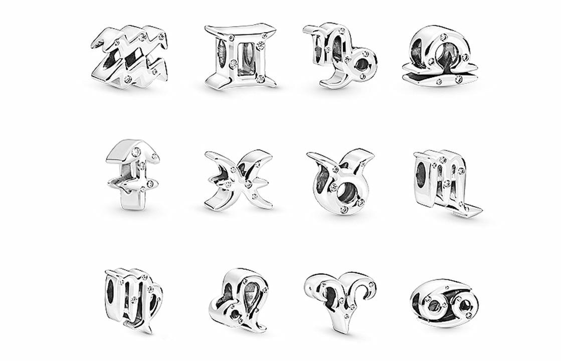 Pandora/潘多拉 Pandora Zodiac Charm Silver