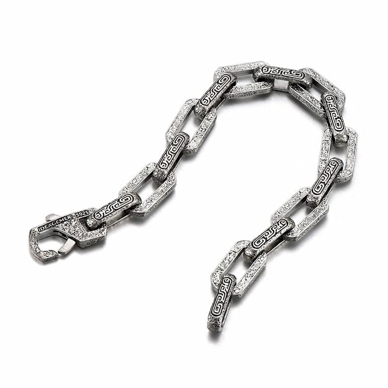 Ideagemer Vintage Silver Bracelet 925 — фото 7