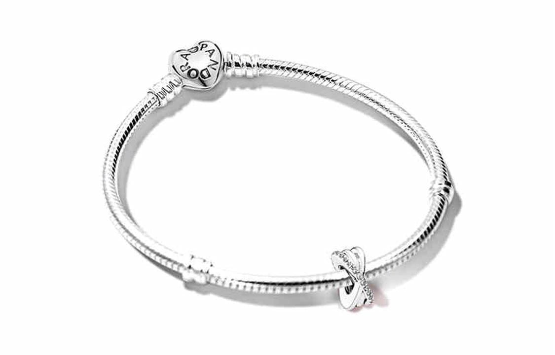 Pandora/潘多拉 Pandora Star Heart Classic Snake Chain Bracelet Set