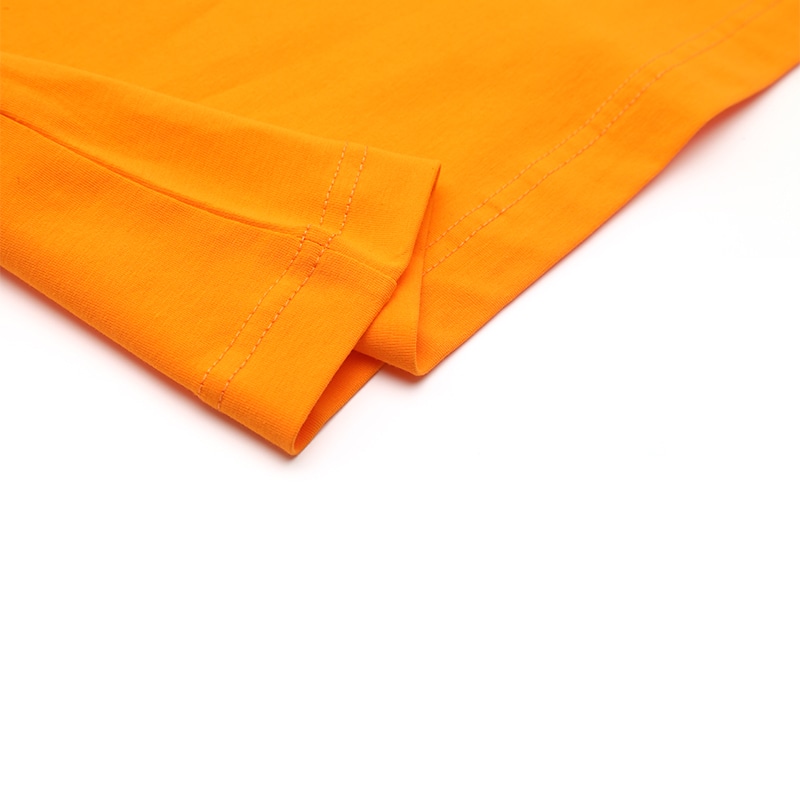 Versace Jeans Couture SS25 Logo T-Shirt Orange — фото 4