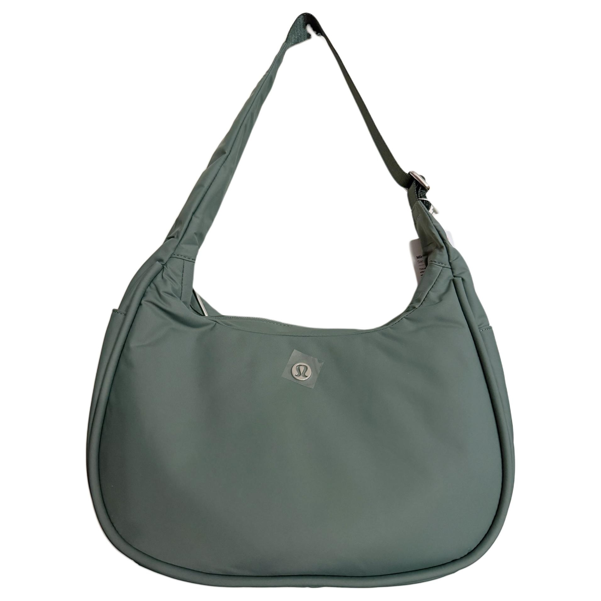 lululemon/露露乐蒙 lululemon Mini Adjustable Strap Nylon Tote Bag Green