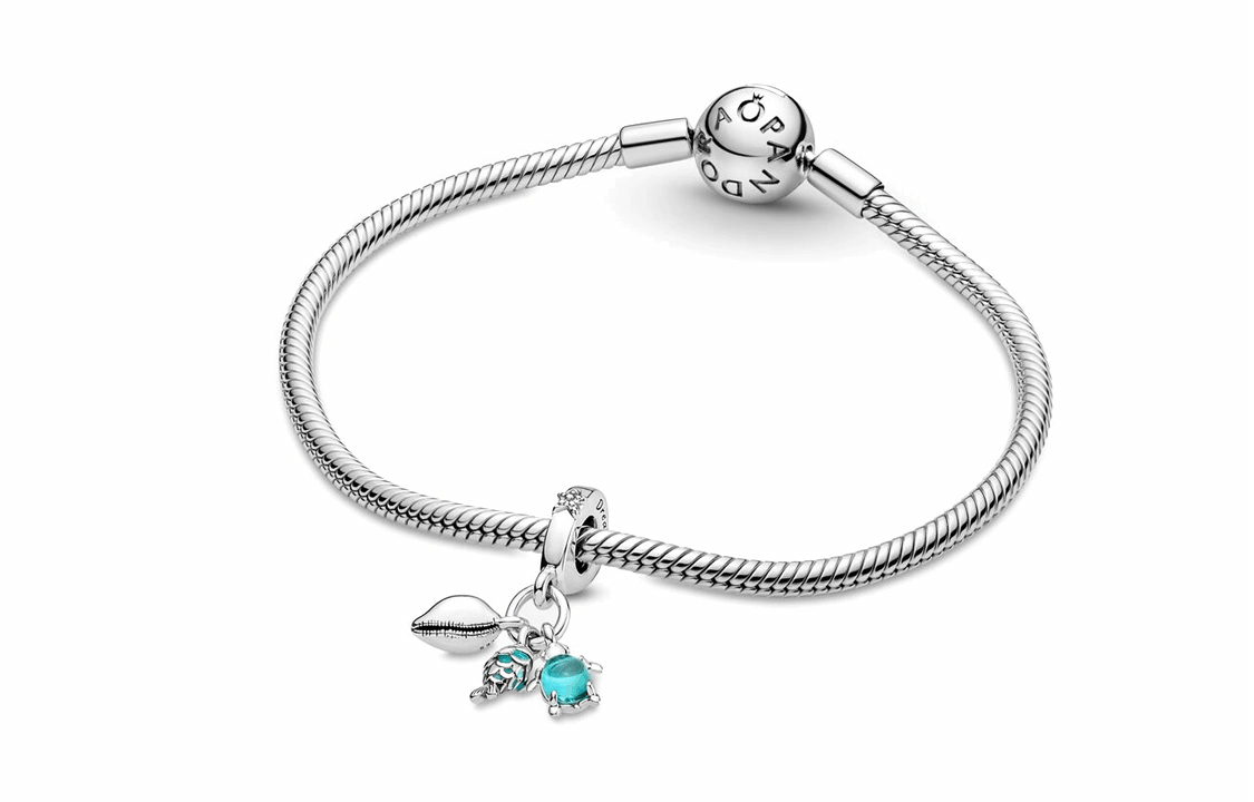 Pandora Moments Fish Turtle Shell Charm — фото 4