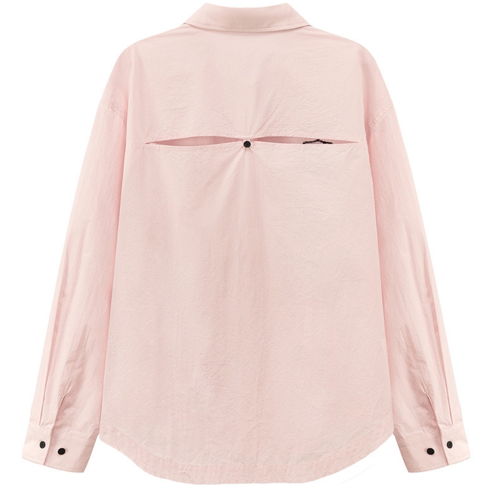 Chuu Loose Casual Long Sleeve Shirt — фото 6