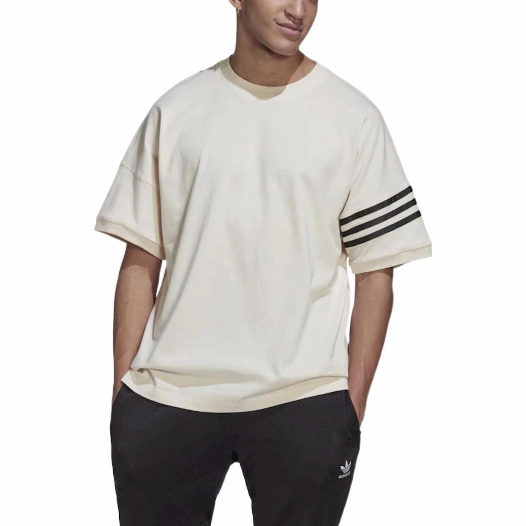 Adidas Originals Classic Stripes SS22 Tee White — фото 1