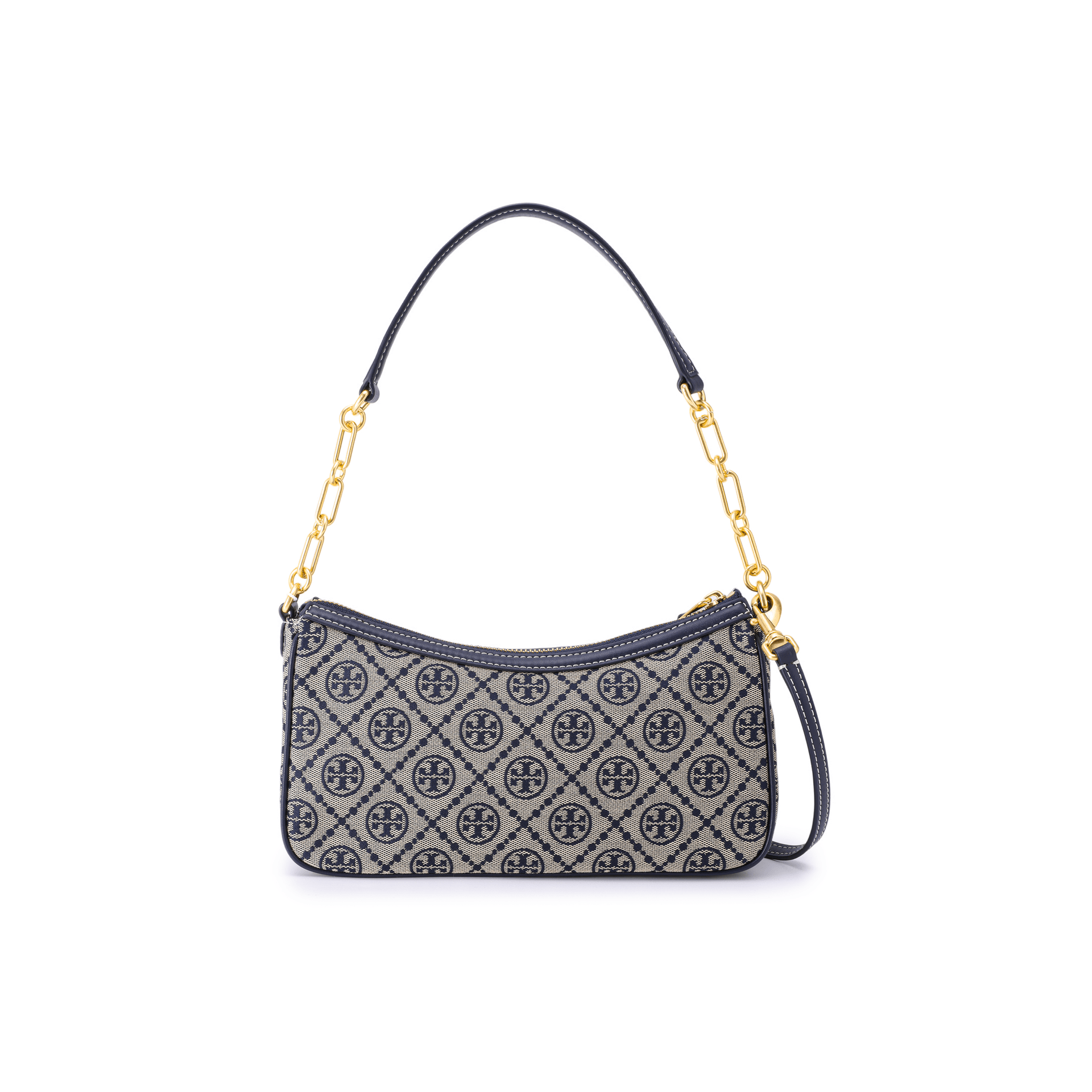 Tory Burch T Monogram Navy — фото 2