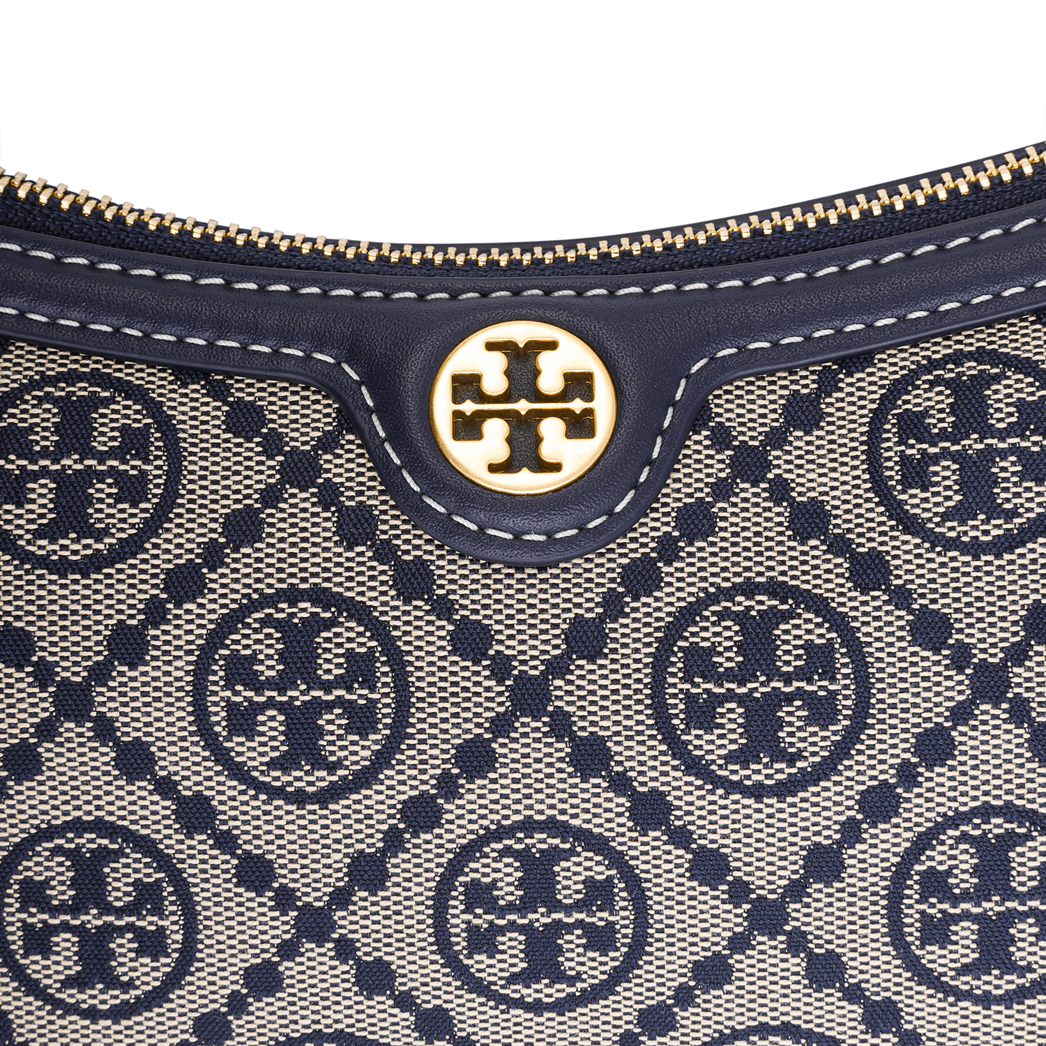 Tory Burch T Monogram Navy — фото 4