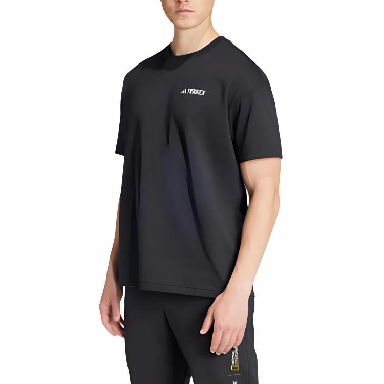 Adidas x National Geographic Graphics T-Shirt Black — фото 4