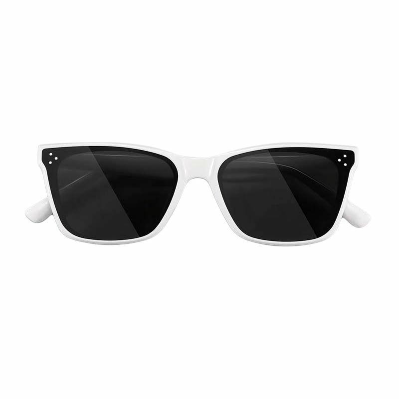 LASHION GM White Edge Sunglasses