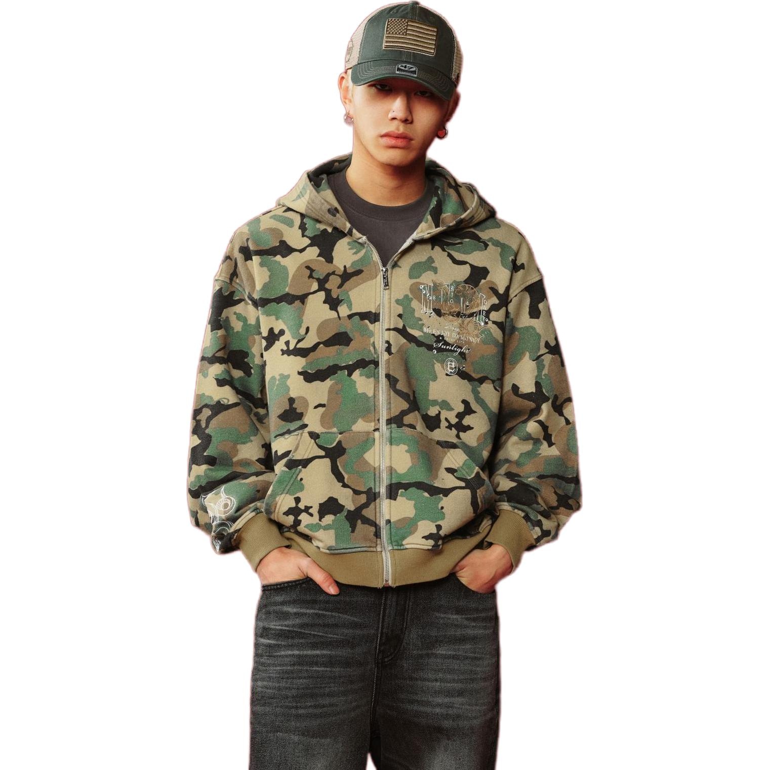 MR.ENJOYDA MONEY MEDM SS25 Camo Hoodie — фото 2