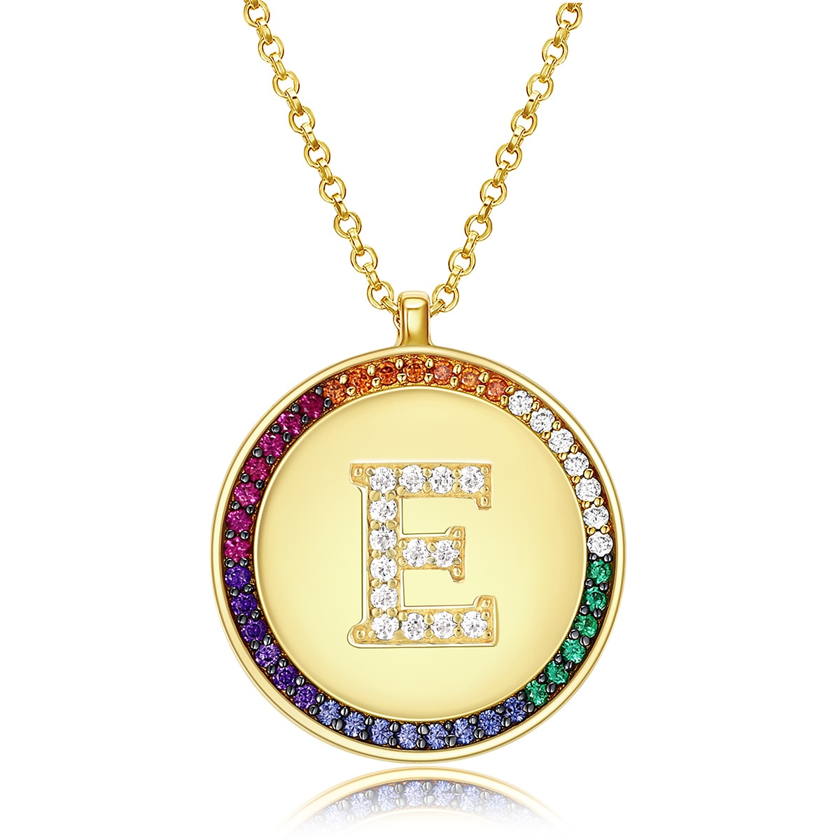 Apm Monaco Rainbow Letter Necklace — фото 7