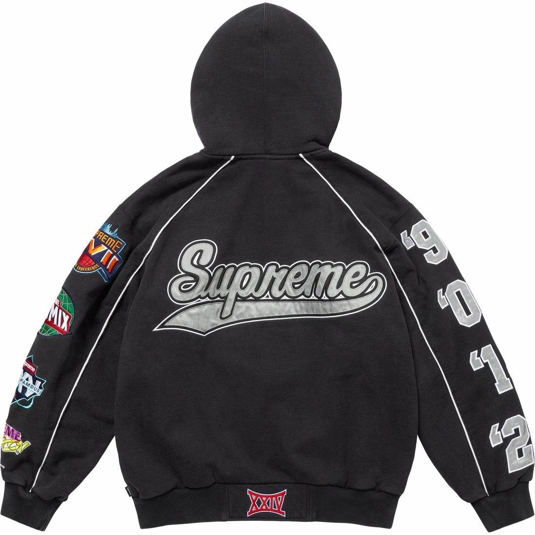 Supreme Playoffs Zip Up Hooded Sweatshirt — фото 1