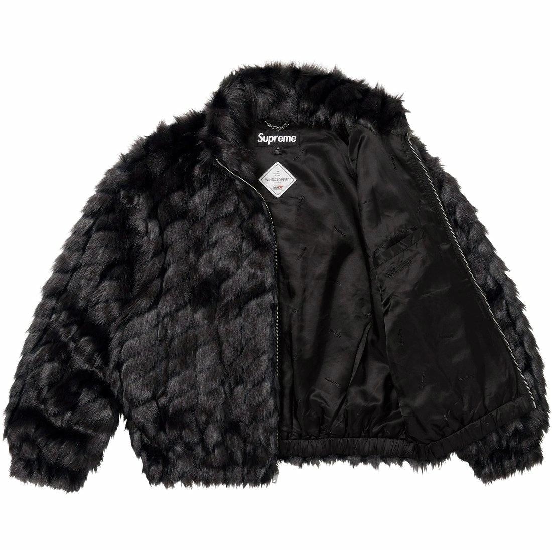 Supreme 2-Tone WINDSTOPPER Faux Fur Jacket — фото 5