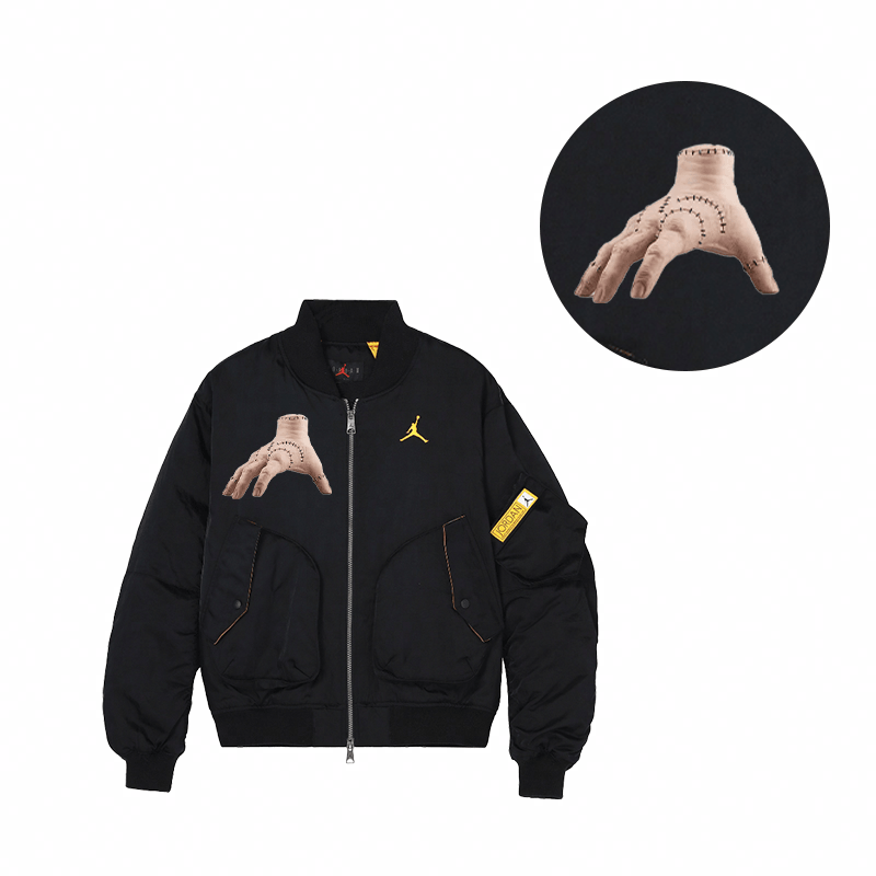 Jordan City Original Art Outdoor Zip Jacket Black — фото 1