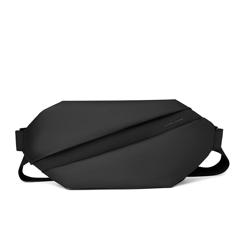 PIERRE CARDIN/皮尔卡丹 Pierre Cardin Functional Shoulder Bag Black