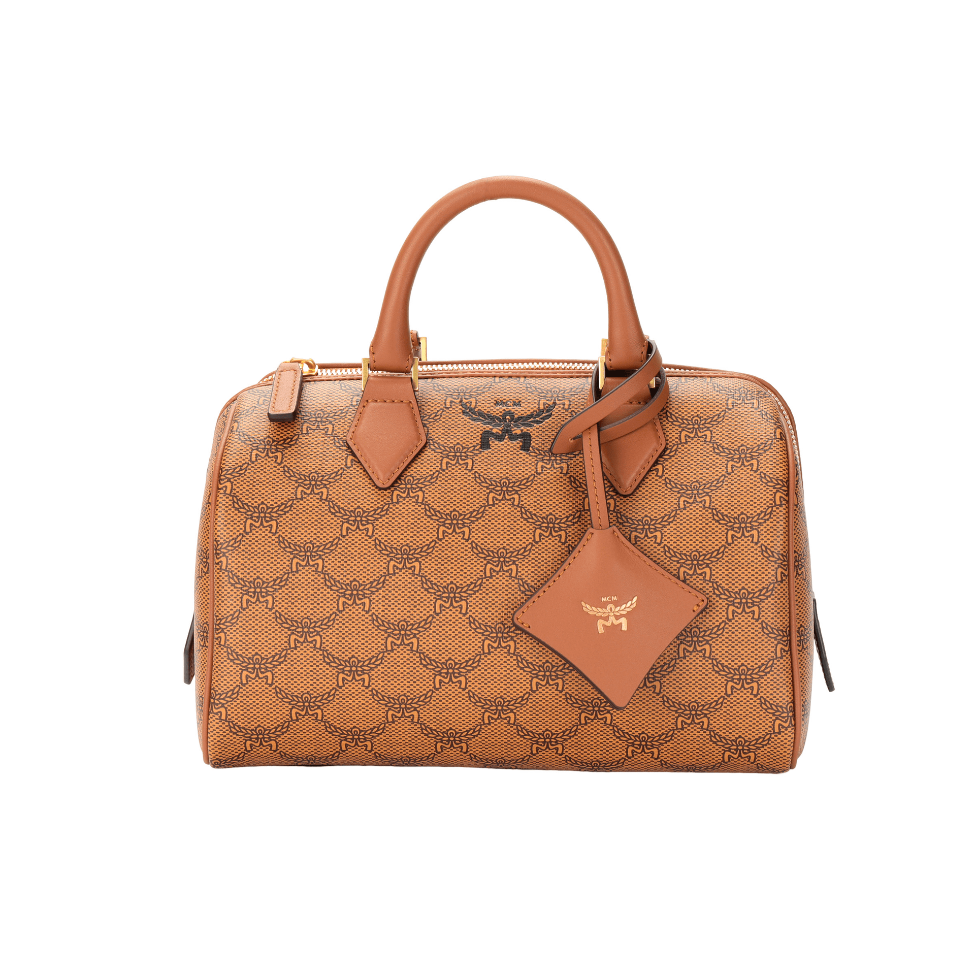 MCM Boston Bag COGNAC