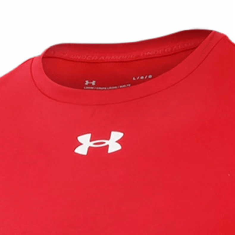 Under Armour Pullover Tee Red — фото 2