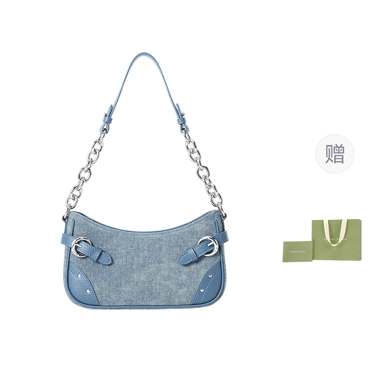 Vanessa Hogan Denim Shoulder Bag