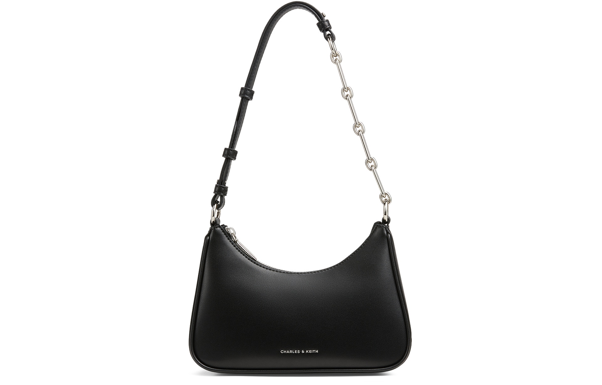 Charles&Keith CHARLESKEITH ck PU CreamNoirLight Pink — фото 10