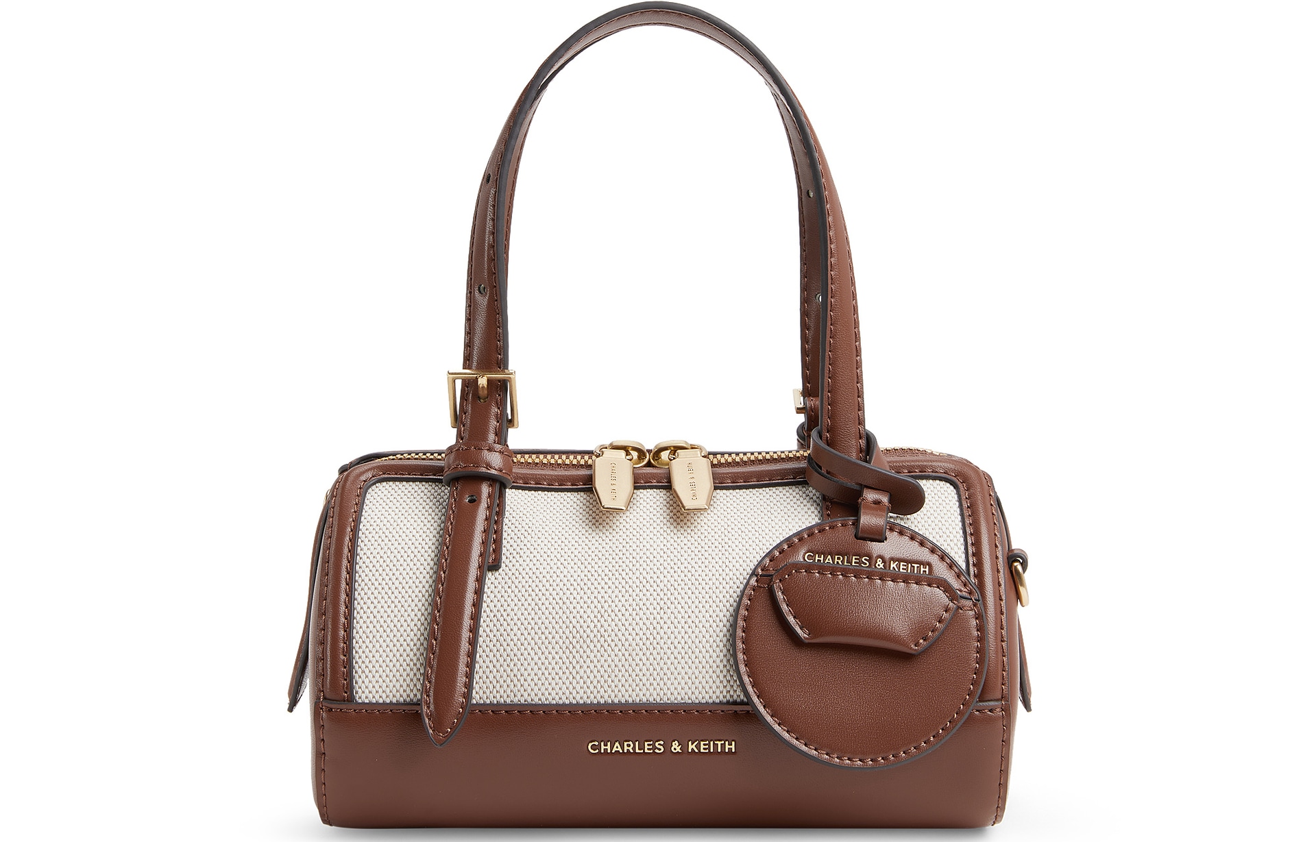 CHARLES&KEITH CHARLESKEITH ck PU ChocolateBlack