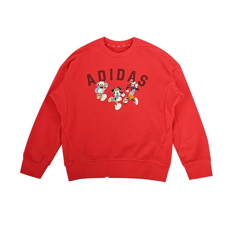 Adidas x Disney Kids Tracksuit Red Black — фото 1