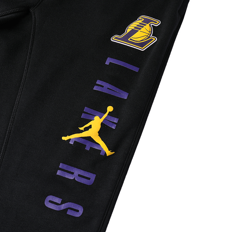 Jordan Los Angeles Lakers Logo Knit Pants — фото 3