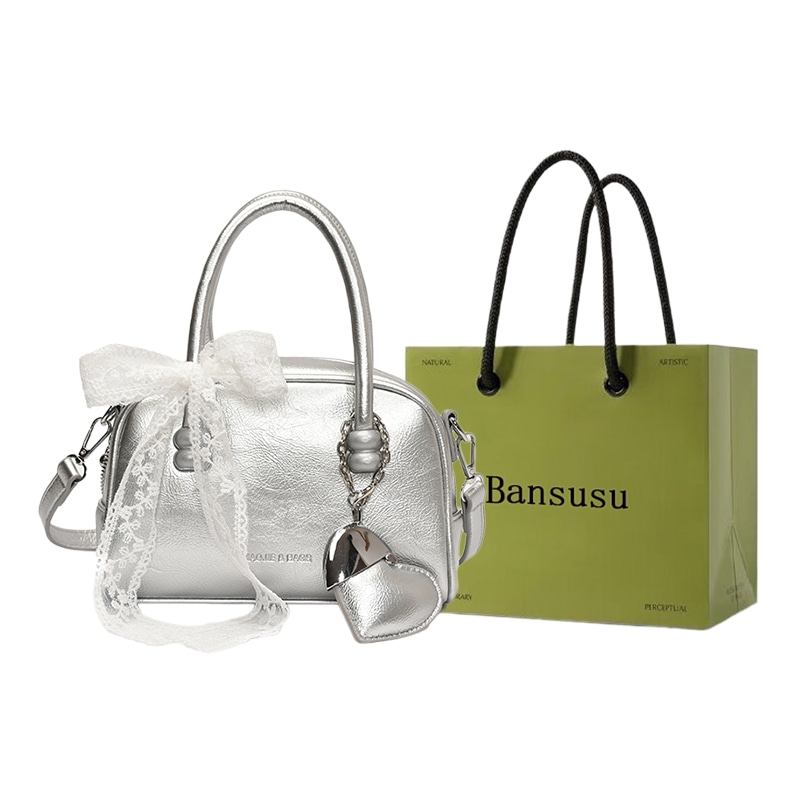 阪元宿宿 Bansusu Bansusu PU Tote Bag Spring Fashion