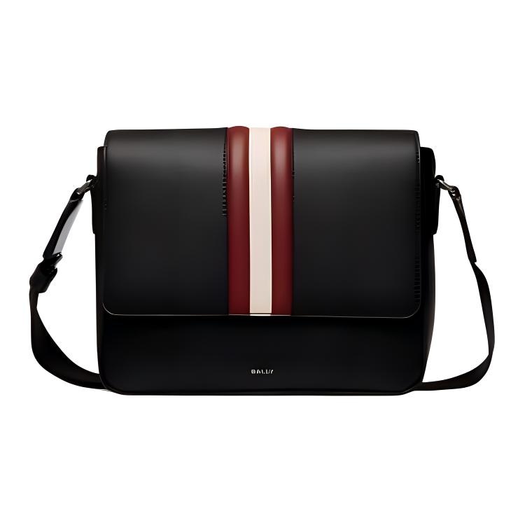 BALLY巴利 Bally Logo Print Messenger Bag