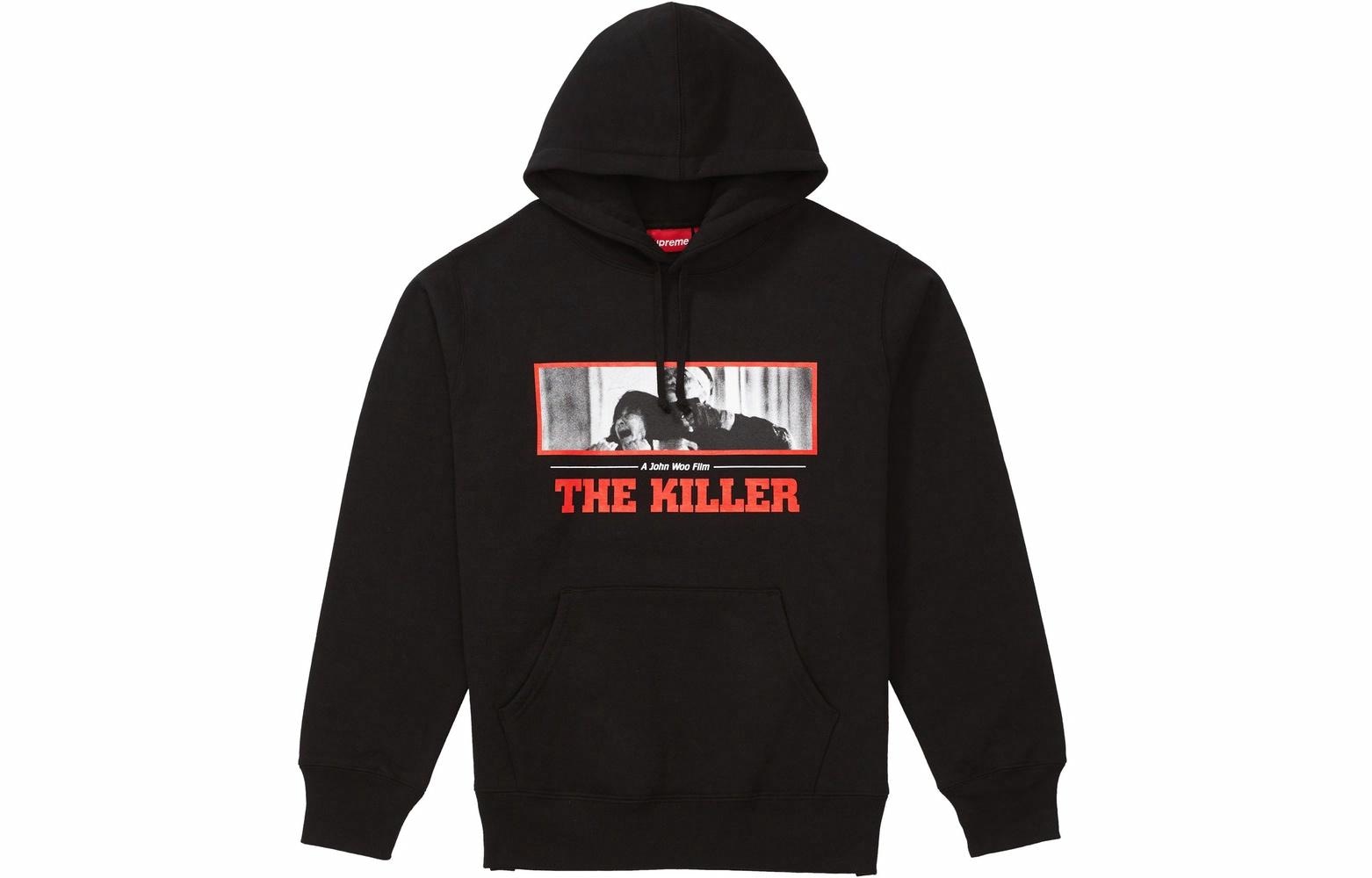 Худи Supreme FW18 The Killer Hooded Sweatshirt Black