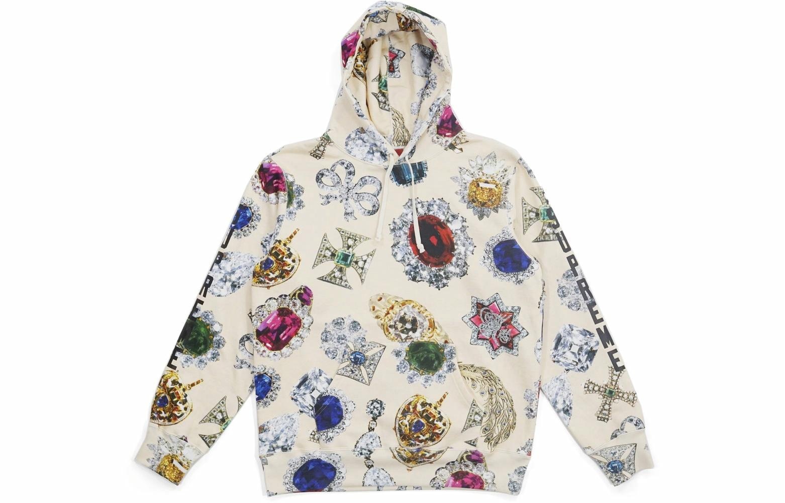 Худи Supreme Jewels Hooded Sweatshirt Cream