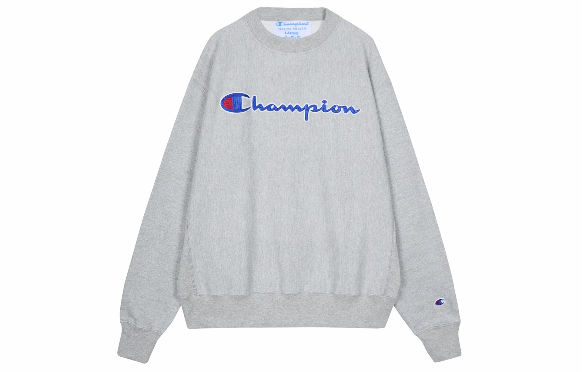 Худи Champion Crewneck Sweatshirt Light Grey