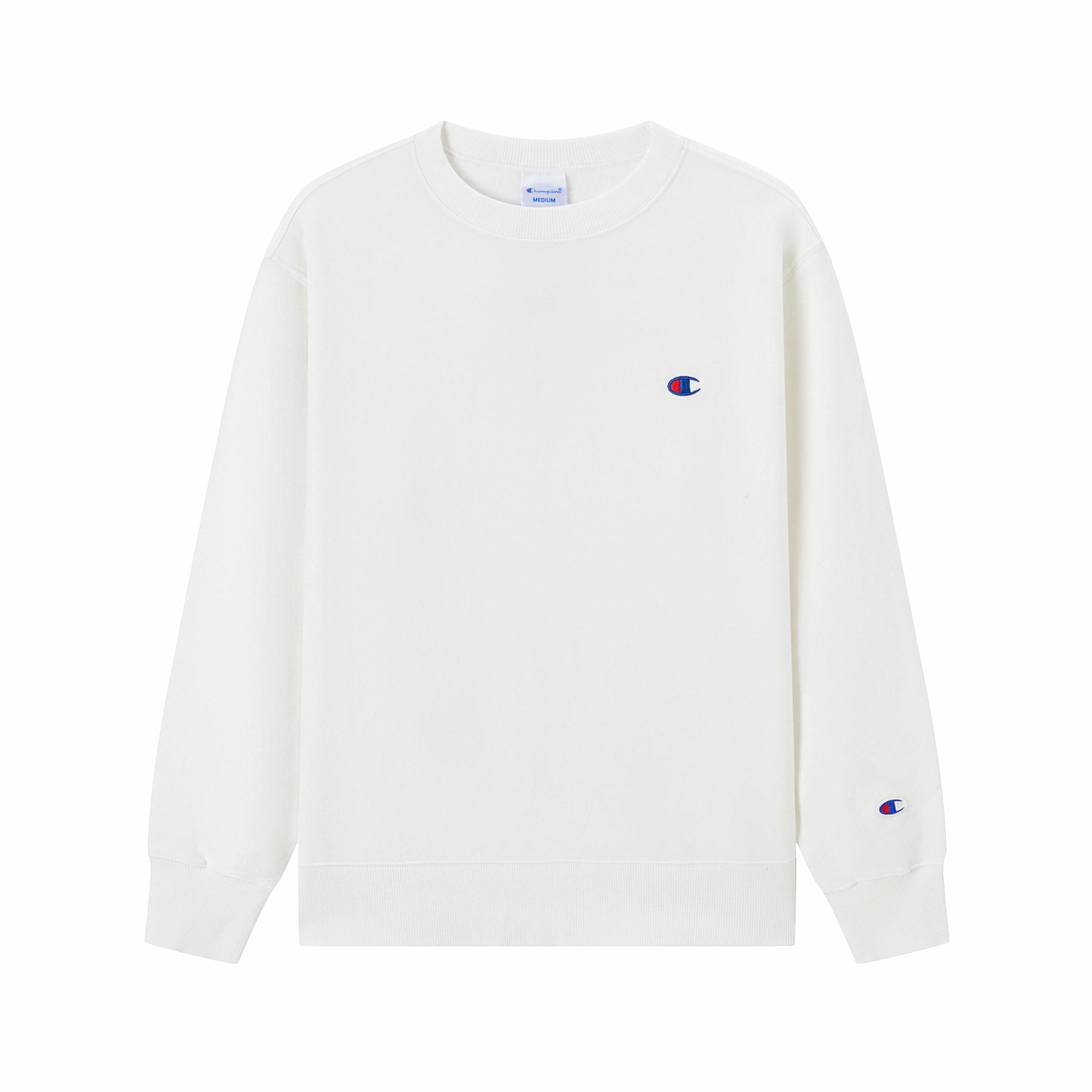 Худи Champion Basic Crewneck Sweatshirt White