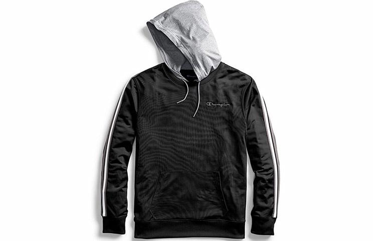 Худи Champion Retro Striped Sweatshirt Black