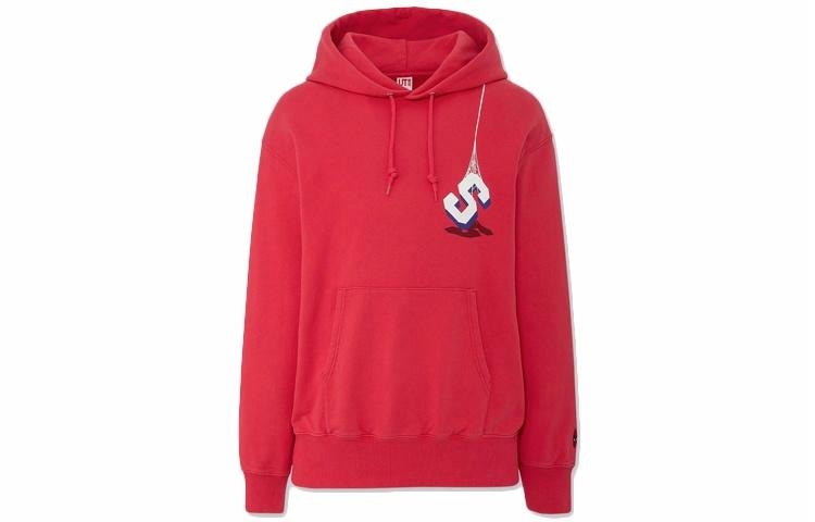 Худи UNIQLO/优衣库 UNIQLO x MARVEL Hoodie Red