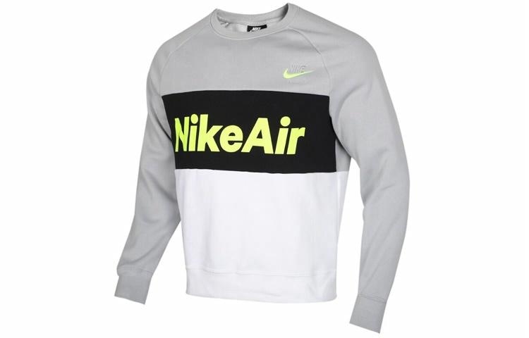 Худи Nike Air Crewneck Sweatshirt Light Smoke Gray