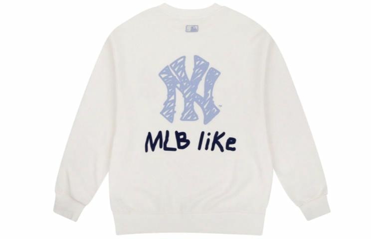 MLB Like Series Ivory White Crewneck Sweatshirt