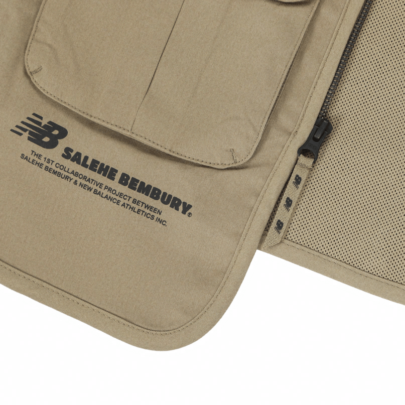 New Balance x Salehe Bembury Khaki Vest — фото 4