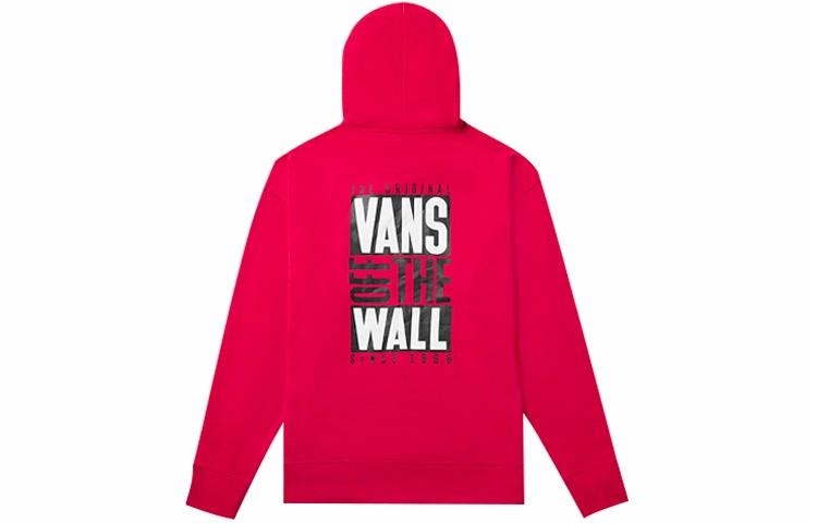 Худи Vans Logo Hoodie Red