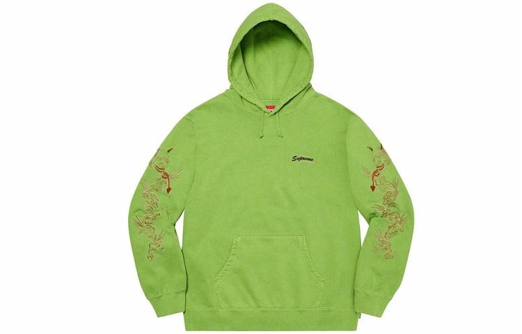 Худи Supreme Dragon Overdyed Hooded Sweatshirt