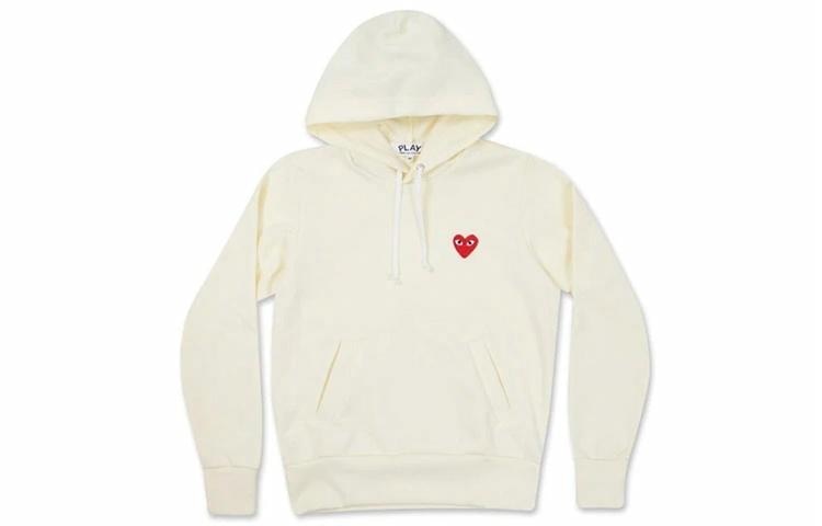 CDG Play Sweatshirt White