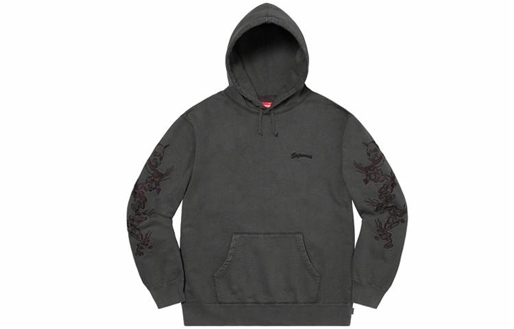 Supreme Dragon Overdyed Hooded Sweatshirt — фото 3