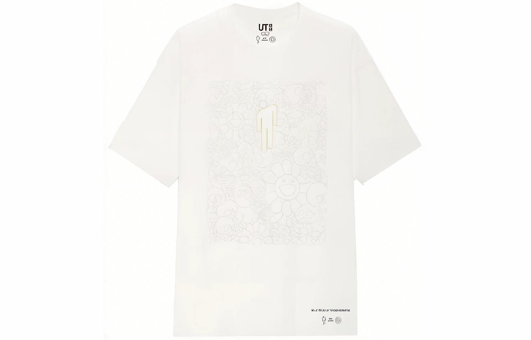 UNIQLO/优衣库 UNIQLO x Takashi Murakami Graphic T-Shirt White