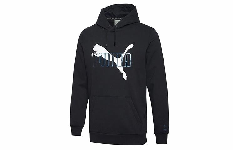 Худи Puma Large Logo Hoodie Black