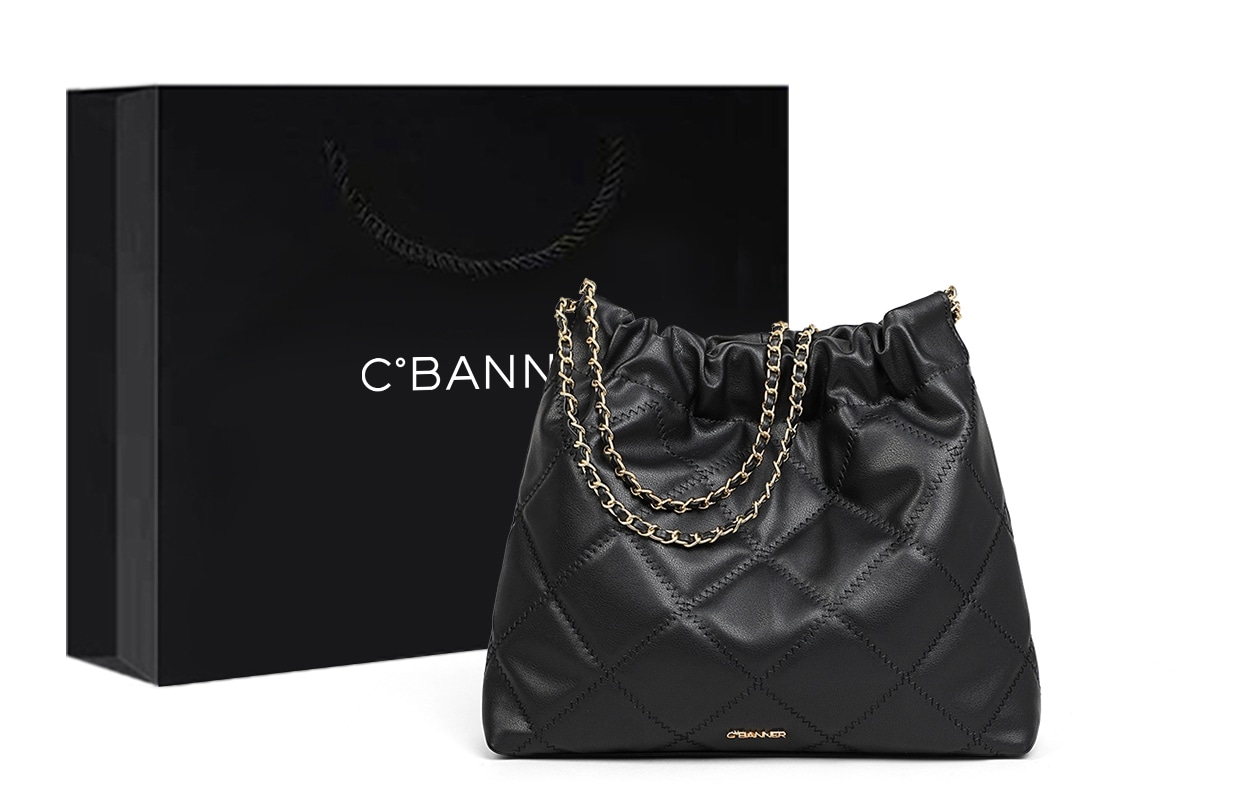 千百度C°BANNER C°BANNER Black Shoulder Bag