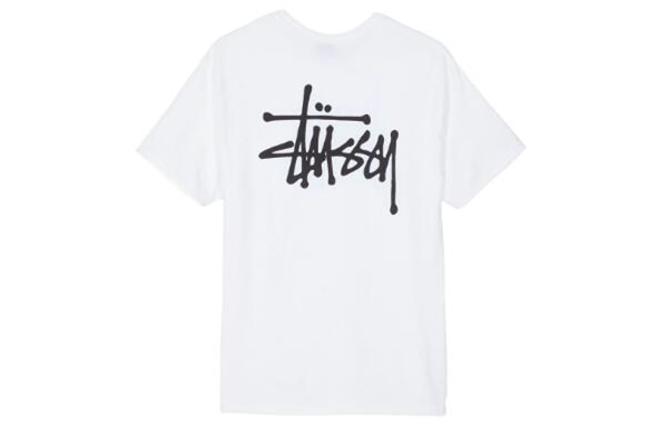 Stussy Classic Print T-Shirt White