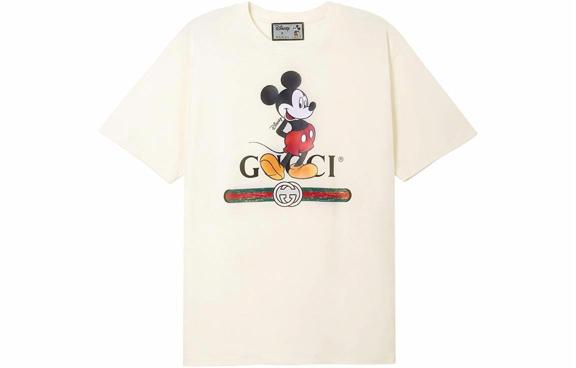 GUCCI/古驰 Gucci x Disney Mickey Print T-Shirt