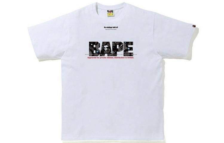 A BATHING APE BAPE SS20 Space Camo Hunting Tee T — фото 3