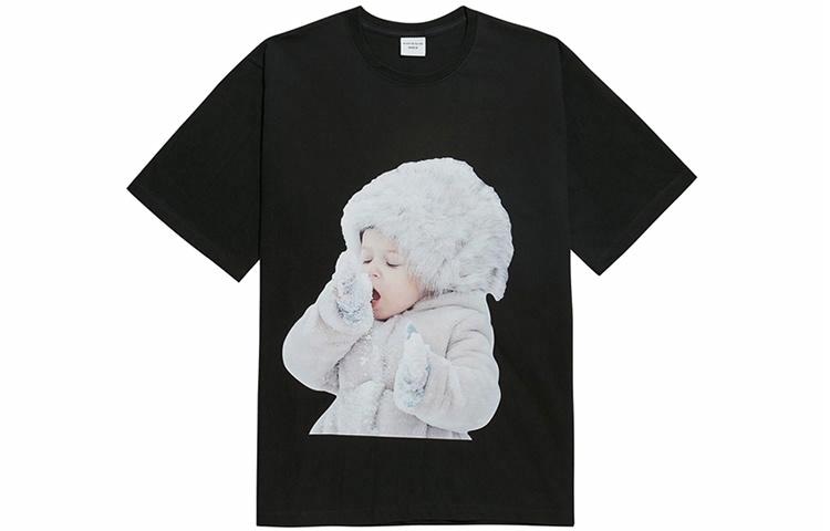 acme de la vie ADLV Baby Face Short Sleeve T-shirt Black