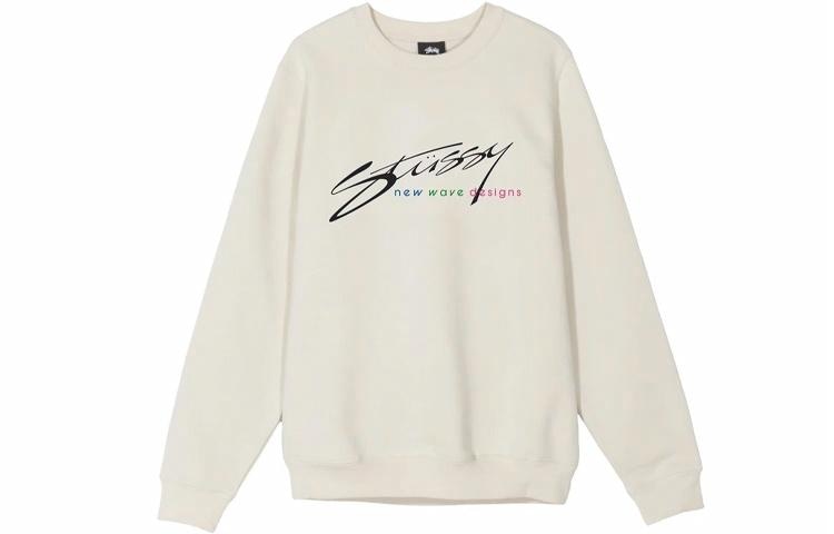 Stussy New Wave Designs Crew Sweatshirt