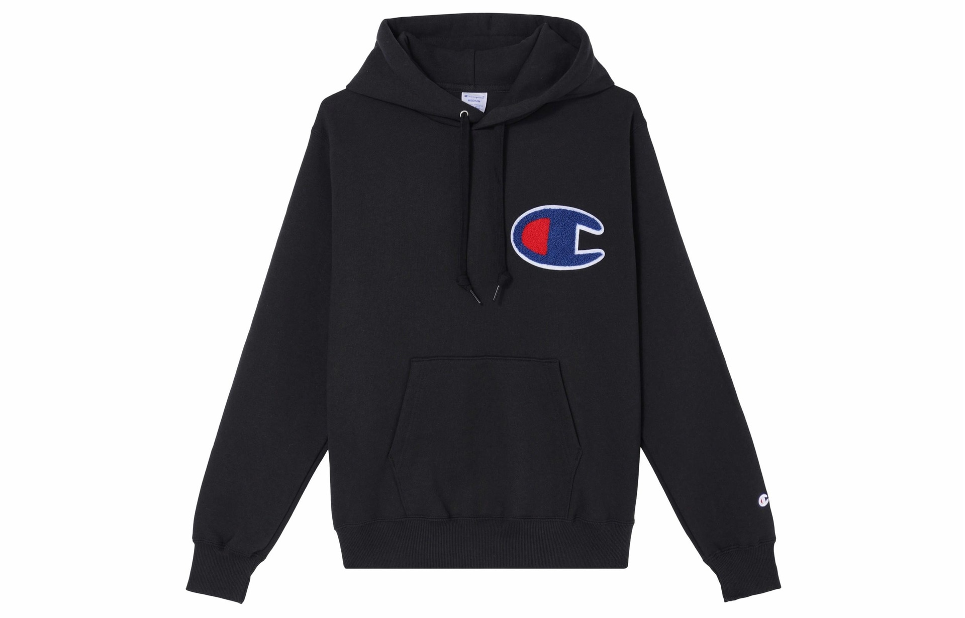 Champion AS Big C Logo Hoodie Black